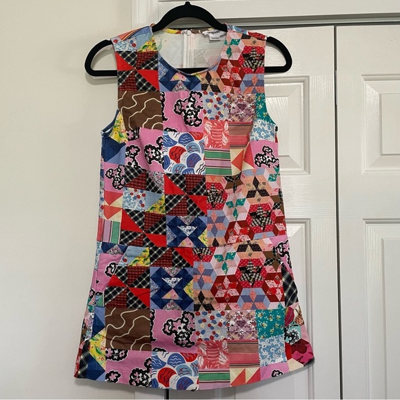 Desigual Patchwork Print Skort Romper Size Medium - Picture 1 of 11
